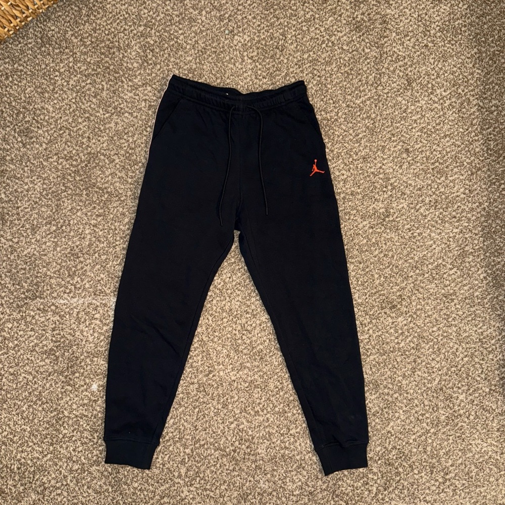Jordan Joggers with Red Stitching
